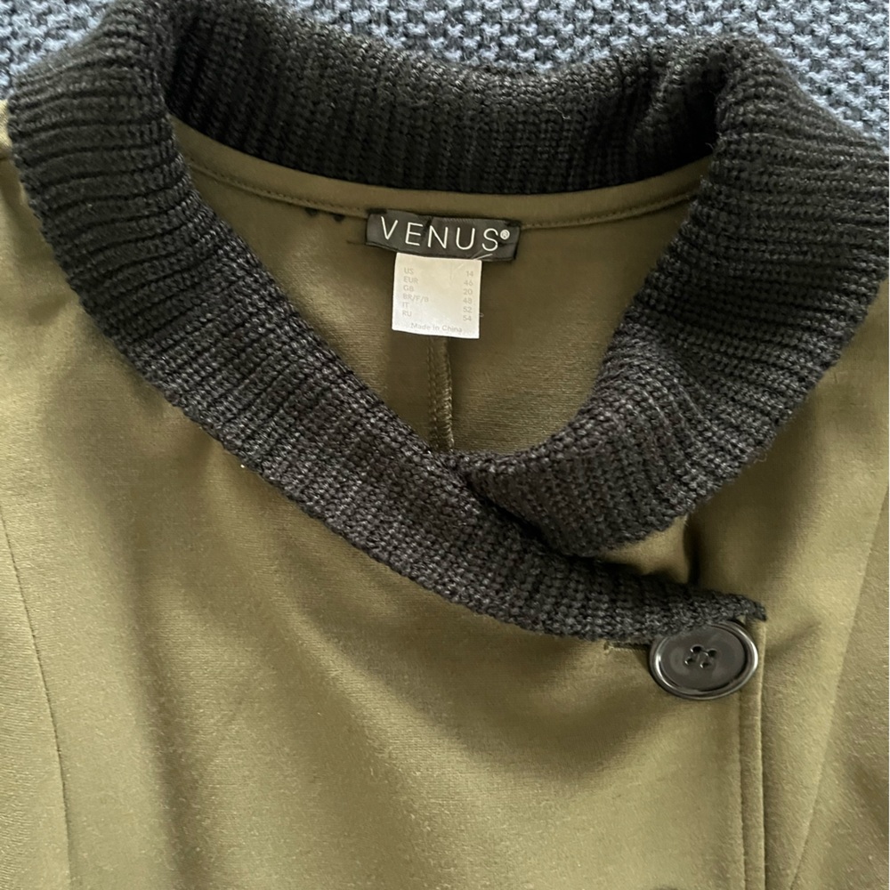 Never worn Military green coat